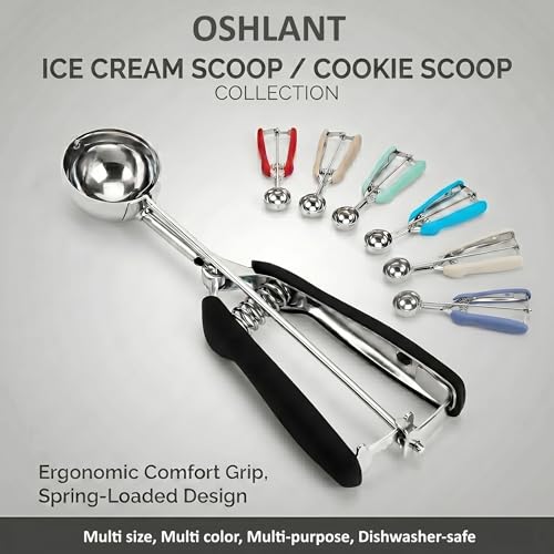Eco-Friendly Ice Cream Scoop, 18/8 Stainless Steel Cookie Scoop, for Daily Use